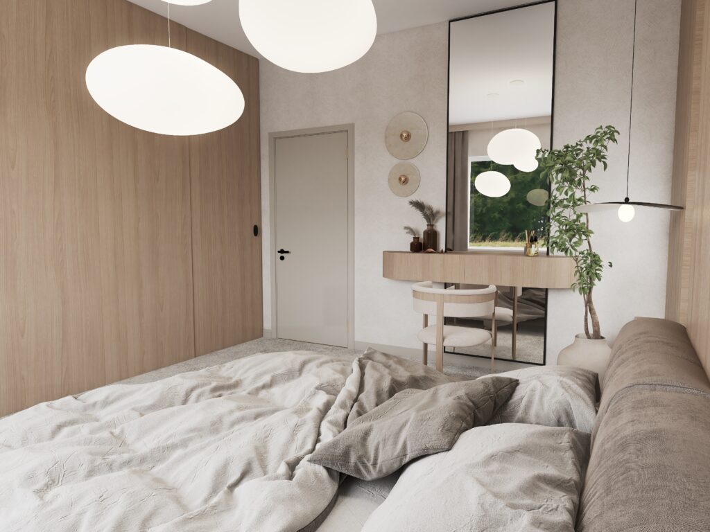 projekt sypialni